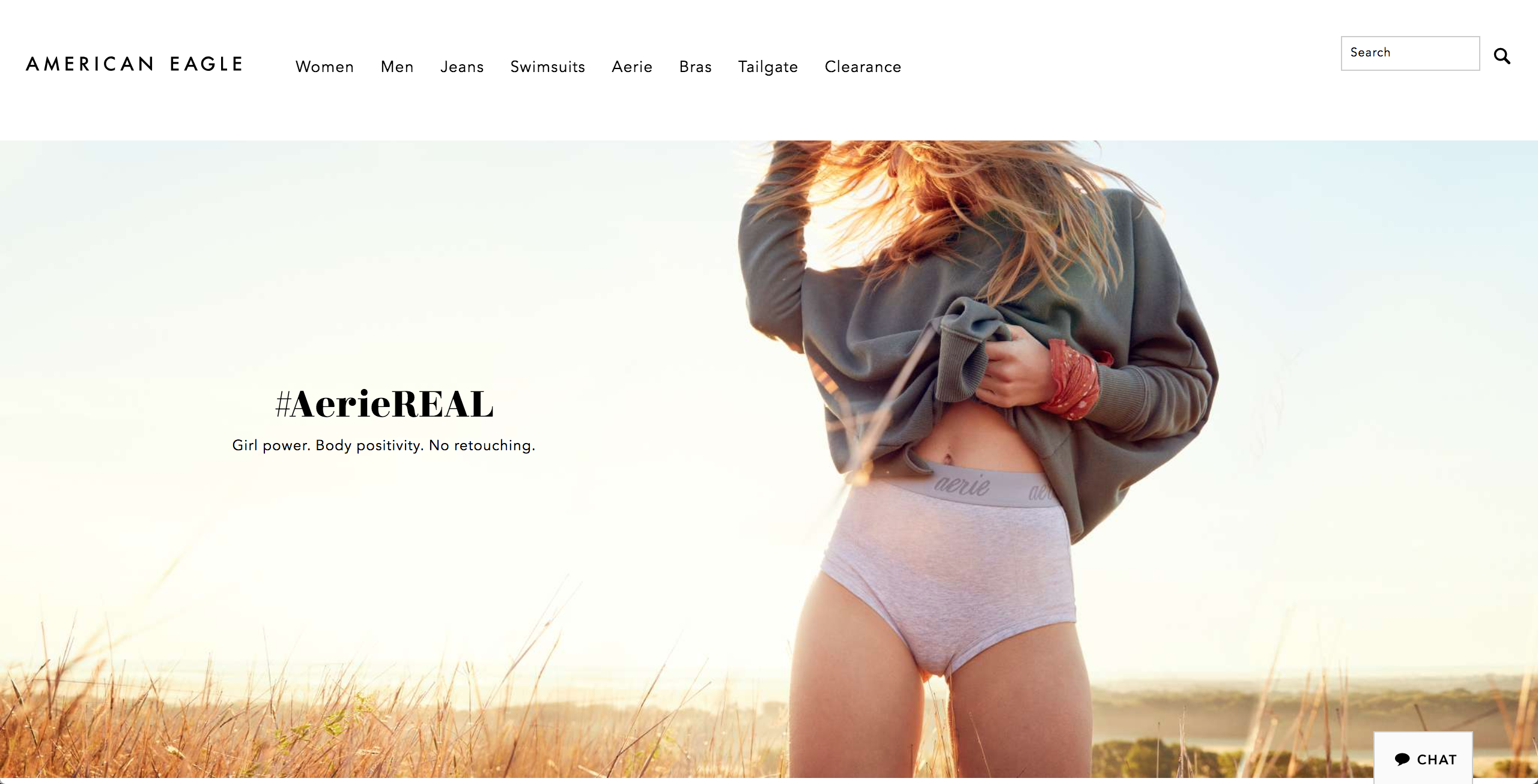 Girl Power, Body Positivity, No Retouching #AerieREAL, Aerie for American  Eagle