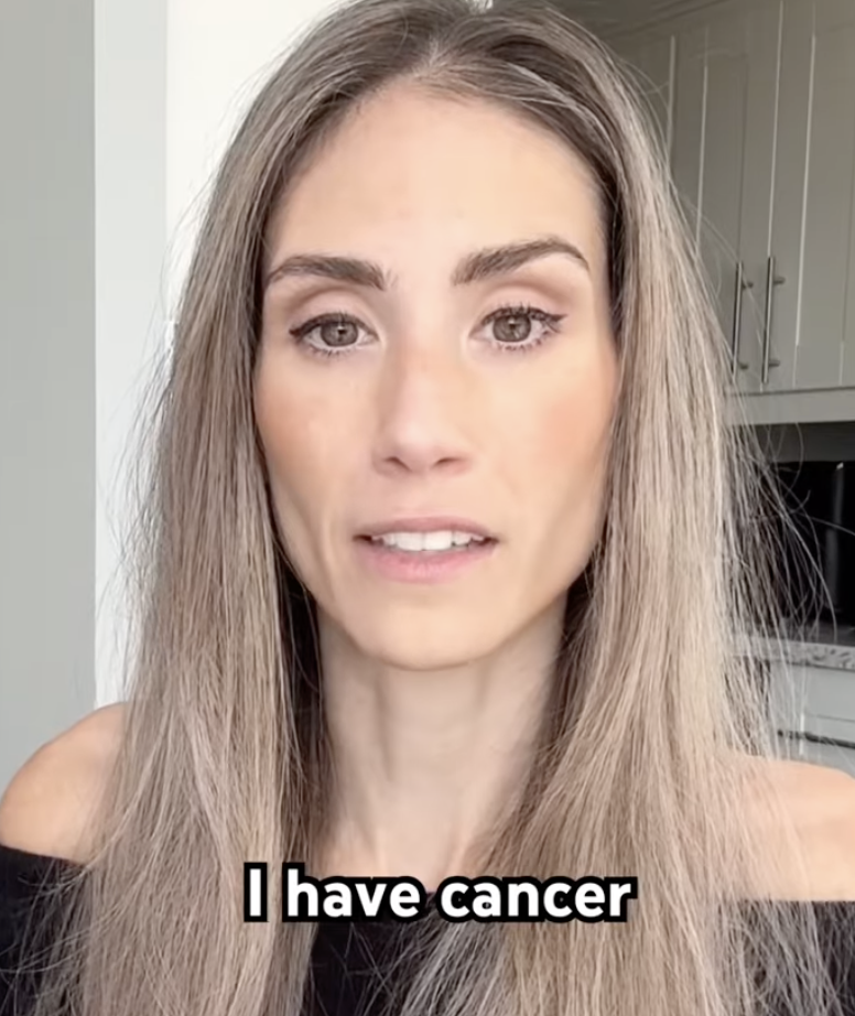 Jessica Grossman announcing her cancer diagnosis in November 2025